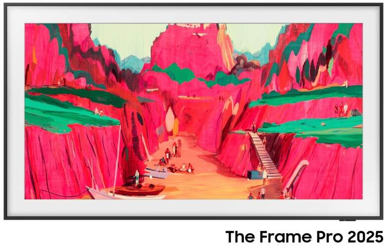 TV Samsung 65" NeoQLED The Frame Pro TQ65LS03F - 4K Ultra HD, Dolby Atmos 40 W, HDR10+