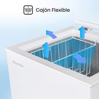 CONG.HOR HISENSE FT125D4AWE 86x55 95L CICLICO BCO