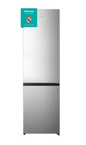Frigorífico Combi Hisense RB440N4ACC - No Frost, 202x60x58, Multi-Air Flow, Motor Inverter, Inox