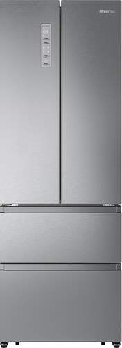 Frigorífico Combi Hisense RF632N4AIC1 - Clase C, 201x70 cm, Cajón Francés, 485 L, Inox