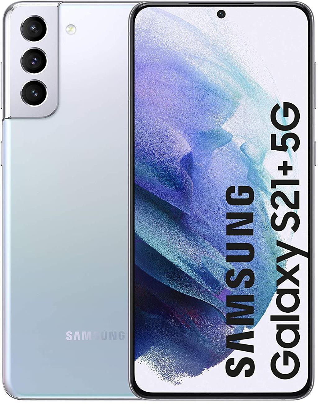 Samsung Galaxy S21+ 5g 8 gb 128 plata libre smartphone de con sistema operativo android color 8gb ram 128gb s21 plus 6.7 fhd+ 120hz 67 dynamic amoled 2100 4800 smg996bzsdeub 17.02 8gb128gb 128gb+8gb