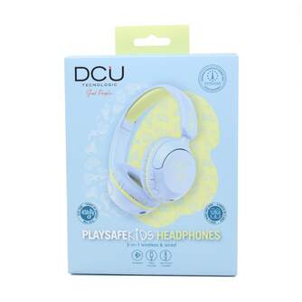 AURICULARES DCU INFANTILES DIADEMA CABLE AZUL