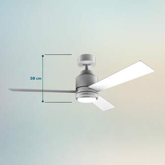 VENTILADOR TECHO CECOTEC 4850 DC WHITE 122CM  5835