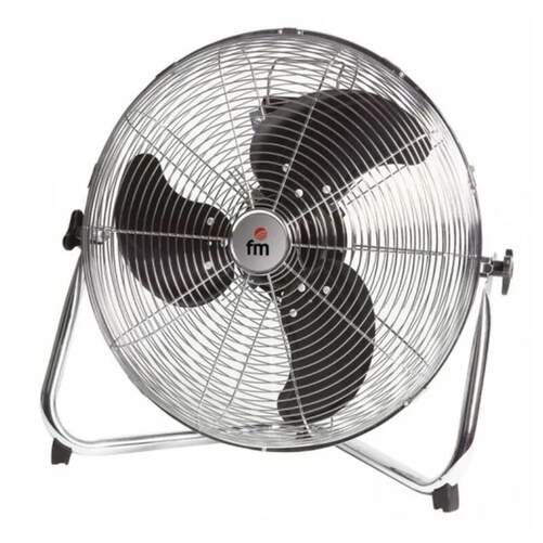 Ventilador FM F45 - 150W, Diámetro 45cm, Metálico, 3 Velocidades, Inclinable 90º