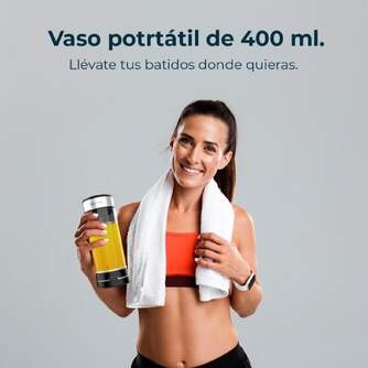 BATID. VASO CECOTEC INDIV USB 126W VASO PORT. 4396