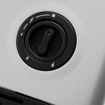 ESTUFA GAS ORBEGOZO HBF100 LL.AZUL 3800W CRISTL NG