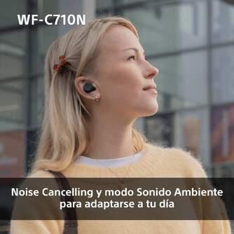 AURICULARES SONY WFC710NB TW NOISE CANCELLING NEGR