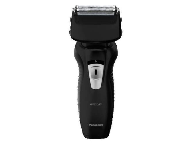 Afeitadora Panasonic ESRW31S503 - Bater&iacute;a 30min, 2 cuchillas, estaci&oacute;n de carga, Seco y mojado