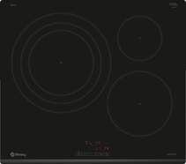 Placa Inducci&oacute;n Balay 3EB967FR - 3 Zonas (1 Gigante 32cm) 7400W, Bisel delantero, Display, Negro