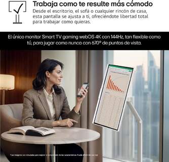 MONITOR LG 32%%%quot; 32G810SAW W SWING 4K MANDO SOPORTE