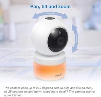 VIGILA BEBES VTECH VM5463 5%%%quot; CAMARA MOTOR