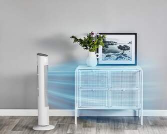 VENTILADOR TORRE ROWENTA VU6871 1,02M 40W BCO. MD