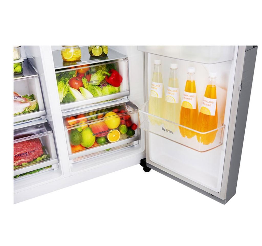 Frigorífico Americano LG GSI960PZAZ A++, Fresh Balancer