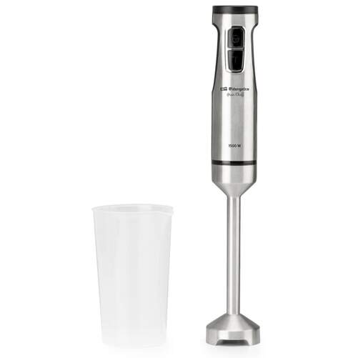 Batidora Orbegozo BT3015 - 1500 W, velocidad ajustable + funci&oacute;n turbo, con vaso mezclador 700ml