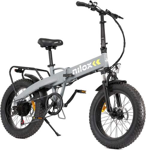 Bicicleta eléctrica Nilox J4 Plus 20XP - 250 W, ruedas de 20", 70 km autonomía
