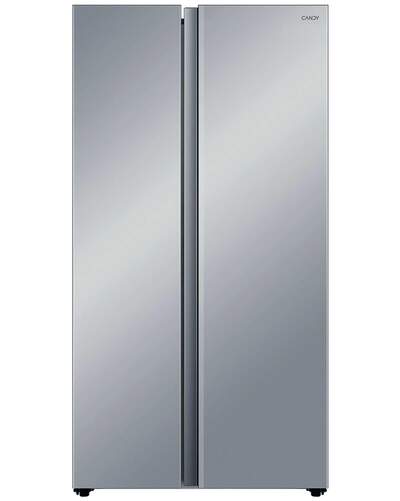 Frigor&iacute;fico Americano Candy CNSQ2T918EX - 178 x 91 cm, 331+192 L, No Frost, Clase E, Inox