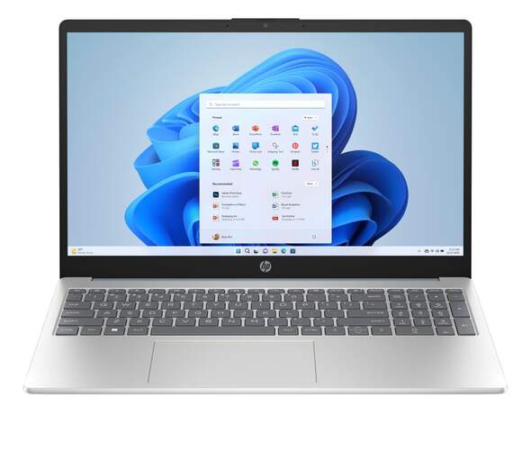 Ordenador port&aacute;til HP 15-FD0341NS - 15,6" Full HD, Intel N100, 8 GB RAM, SSD 512 GB, Windows 11