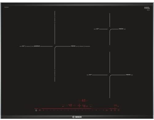 Placa Inducción Bosch PID775DC1 - 70cm, 3 Zonas (1 Gigante 32cm)