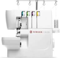Remalladora Singer 14SH0105 - 6 Tipos de Puntadas , Blanco