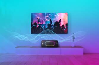 ALTAVOZ PANASONIC SCTMAX45EK 1000W KARAOKE