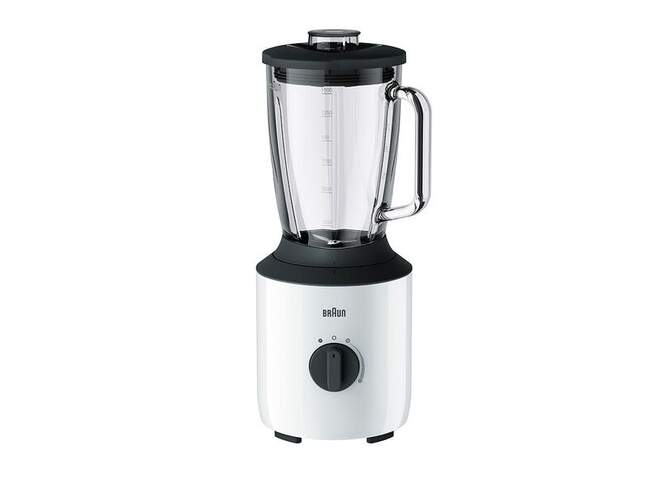 Batidora Braun Powerblend 3 jb3150wh vaso de 800 15 tecnología triaction pulse blanco hogar 3150 800w jarra 1 capacidad 1.5 cristal resistente 0x22311052