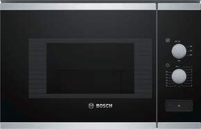 Microondas integrable Bosch BFL520MS0 - 800W, 20 Litros, 5 Potencias, Negro