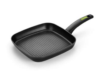 GRILL MONIX CON RAYAS GREEN 28CM