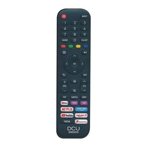 Mando a distancia DCU para Smart TV de Hisense