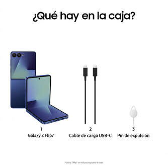 SMARTPHONE SAMSUNG Z FLIP 7 12/256 6,9%%%quot; BLUE SHADO