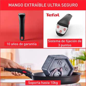 LOTE SARTENES TEFAL 22/26CM   M INGENIO UNLIMITED