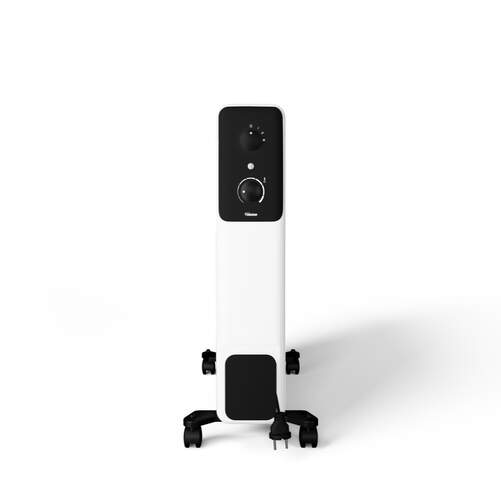 Radiador Aceite Tristar KA-5381 - 2500 W, 11 Elementos, 3 Temperaturas, Ruedas, Blanco