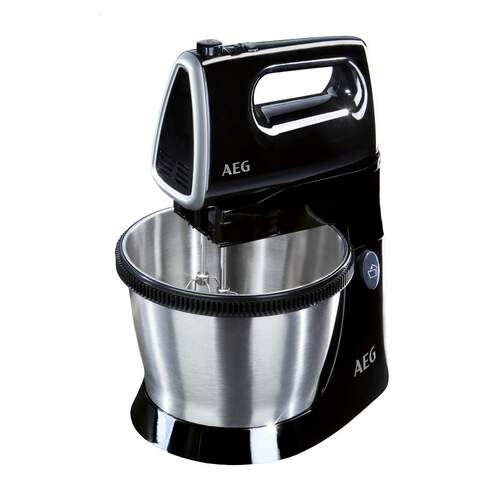 Batidora Amasadora AEG SM3300 - 350W, Bowl de acero, 2 Velocidades, Kit Accesorios