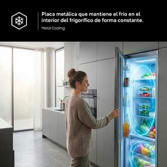 FRICOM. SAMSUNG RB38C7B6AB1/EF 203x60 NF GRAFITO