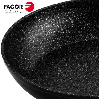 SARTEN FAGOR VIVANT 24 NEGRA