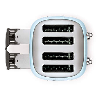 TOST. SMEG TSF03PBEU 4R AZUL 2000W