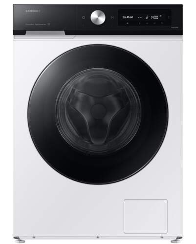 Lavadora Samsung WW90DB7U94GEU3 - 9 kg, 1400 rpm, Clase A-20%, Antibacteriano, Blanco