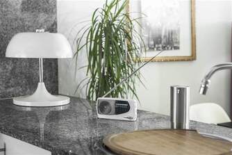 TRANSISTOR ELBE RF-52 PORTATIL ALTAVOZ BLANCO