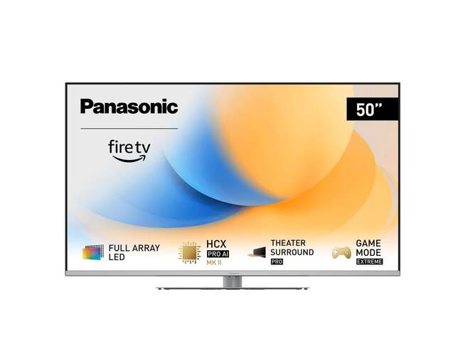 TV Panasonic 50" TV50W93AE6 - 4K Ultra HD, Full Array, Fire TV, HDR10+ Adaptive, Dolby Atmos