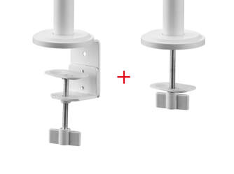 SOPORTE MONITOR DOBLE ONE FOR ALL DM2220 13-32%%%#168; BL