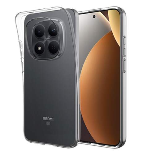Funda JiC KickLite Para Redmi Note 15 Pro+ 5G - Transparente, TPU resistente a rayones y golpes