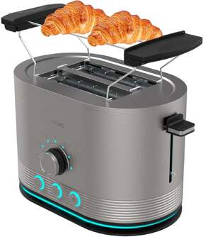 TOST. CECOTEC SHINE%%%amp;TOAST 2R CORTO INOX 850W 3285