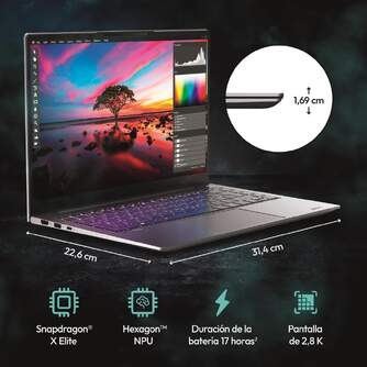 PORTATIL MEDION MD62636ES ELITE AC 32GB/1TB/ 14%%%quot;