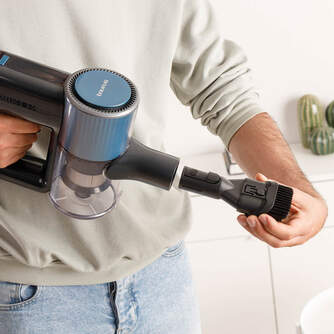 ASPI. ESCOBA TAURUS IDEAL TOUCH 22,2V 35MIN 180W