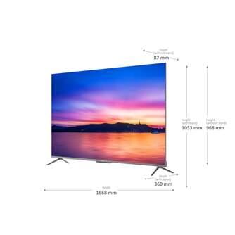 TV HAIER 75%%%quot; H75P800UG UHD HQLED ANDROID BT
