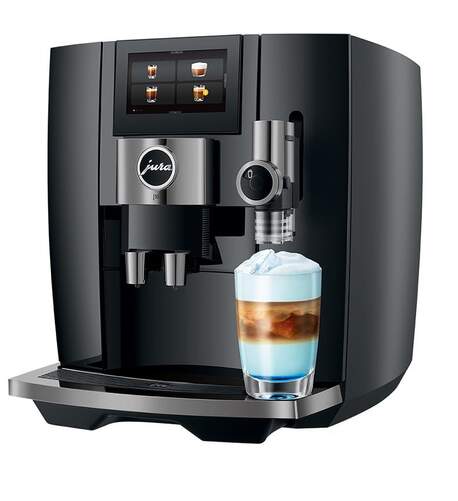 Cafetera Jura J10 Piano Black 15562 - 1450 W, 15 bares, 16 g de capacidad para caf&eacute;, cappuccino