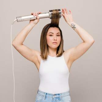 SECADOR SHARK HD446SLEU 5EN1 1400W CHAMPGNE