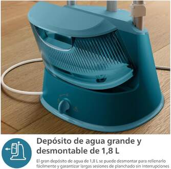PLANCHA VERTICAL PHILIPS STE1040/20 1800W 1,8L 36G/MIN