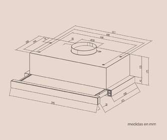 CAMPANA ARTICA ASLIDE60BB 60CM B BLANCA
