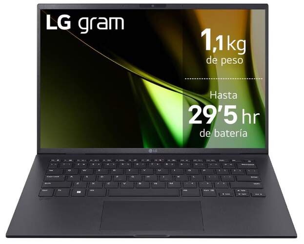 Ordenador port&aacute;til LG Gram 14Z90S - 14", Intel Core Ultra 7, 32 GB RAM, SSD 1 TB, Windows 11 Home
