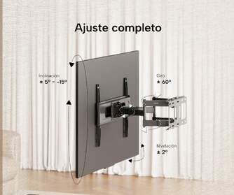 SOPORTE TV ART GENIUM GSPART68 60KG 37-68